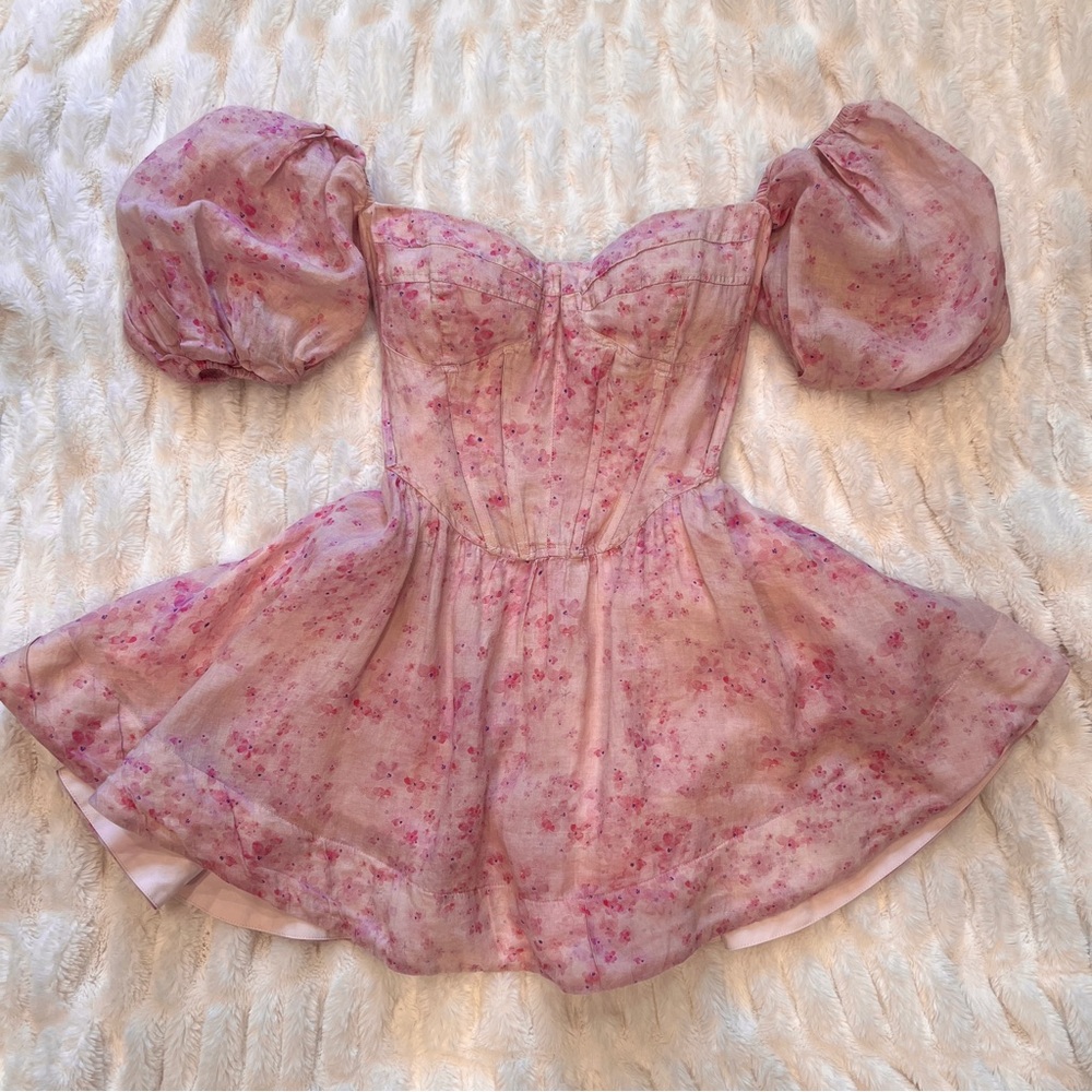 Bardot Kiah corset mini dress XL